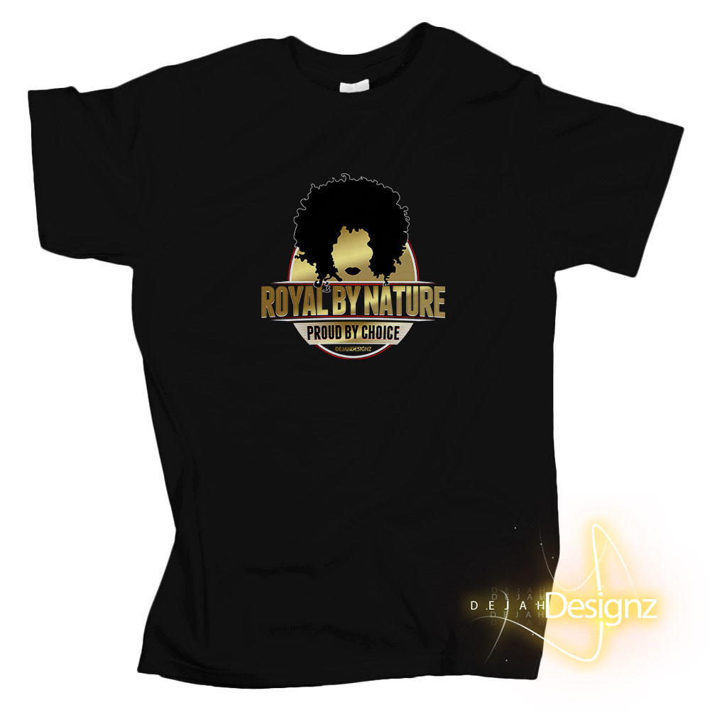 Royal by Nature graphic t-shirt