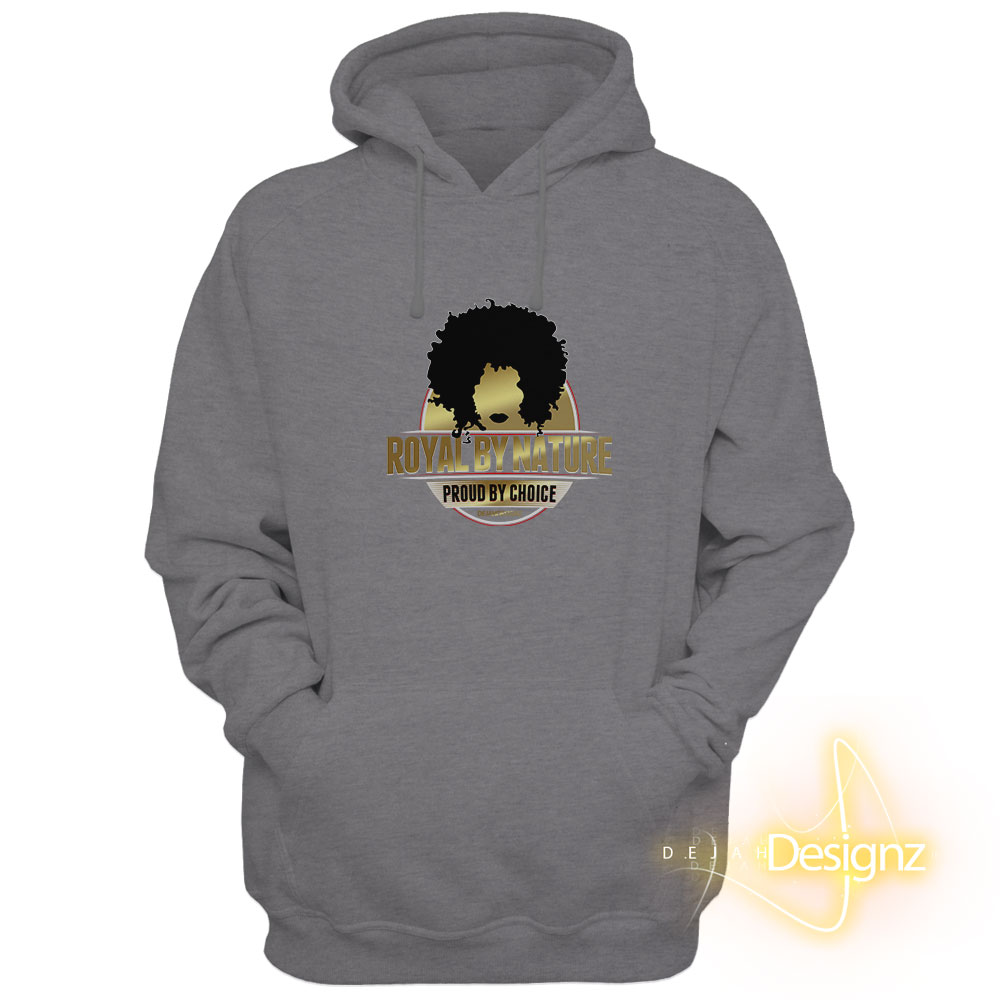 Royal by Nature Graphic Hoodie