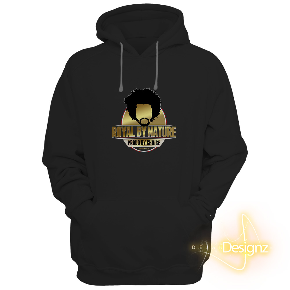 Royal by Nature Graphic Hoodie