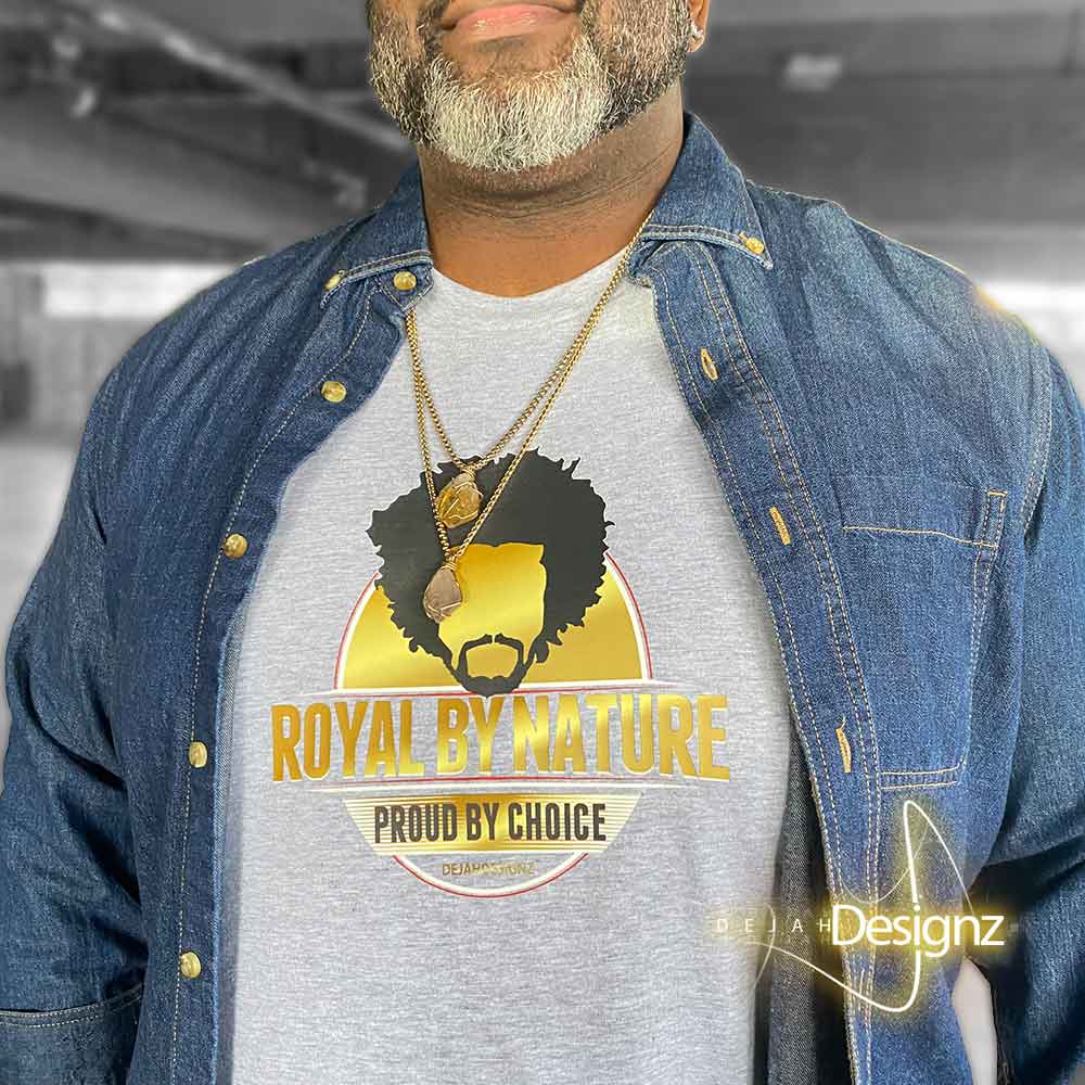 Royal by Nature Men's Graphic T-Shirt